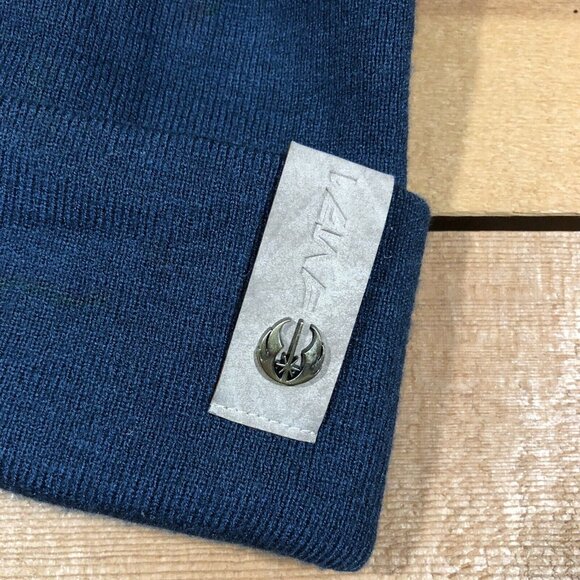 Star Wars Jedi Knight Council Snow Hat Beanie Outdoors Fuzzy Pom Pom - Picture 4 of 10